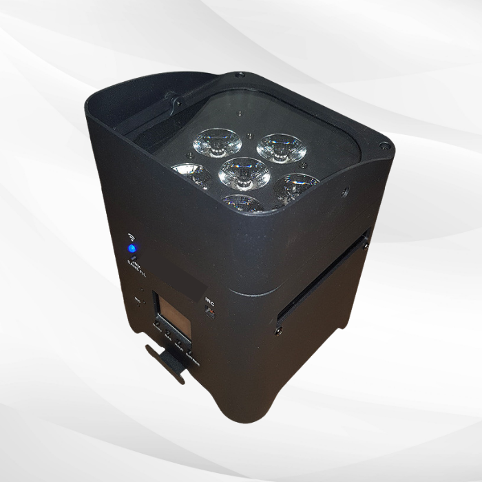 LOCATION PROJECTEUR LEDS AUTONOME SUR BATTERIE BOXKOLOR SAMBA AUDIO PRO A TOULON