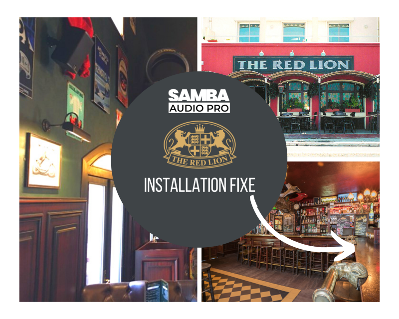 Installation sonorisation Le RedLion Marseille Bouches-du-Rhône